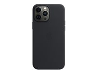 Apple - Baksidesskydd för mobiltelefon - med MagSafe - läder - midnatt - för iPhone 13 Pro Max MM1R3ZM/A