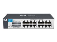 HPE 1410-16G Switch - Switch - ohanterad - 16 x 10/100/1000 - skrivbordsmodell J9560A#ABB