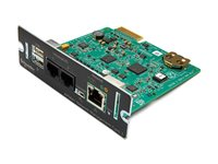 Schneider Electric Network Management Card 3 with Environmental Monitoring - Adapter för administration på distans - Gigabit Ethernet AP9641X711