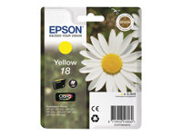 Epson 18 - Gul - original - bläckpatron - för Expression Home XP-212, 215, 225, 312, 315, 322, 325, 412, 415, 422, 425 C13T18044010