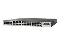 Cisco Catalyst 3750X-48P-S - Switch - Administrerad - 48 x 10/100/1000 (PoE) - rackmonterbar - PoE WS-C3750X-48P-S