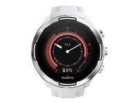 Suunto 9 Baro - Vit - sportklocka med rem - silikon - vit - handledsstorlek: 130-220 mm - Bluetooth - 81 g SS050021000