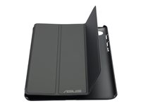 ASUS Premium Cover - Skydd för surfplatta - polyuretan, polykarbonat, gummi, mikrofiber - svart - för Nexus 7 (2013) 90-XB3TOKSL00230-