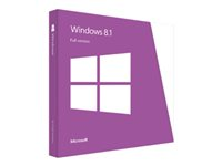 Windows 8.1 - Boxpaket - 1 PC - DVD - 32/64-bit - danska WN7-00920