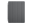 Apple Smart - Skärmskydd för surfplatta - polyuretan - mörkgrå