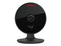 Logitech Circle View - Nätverksövervakningskamera - utomhusbruk, inomhusbruk - väderbeständig - färg (Dag&Natt) - 1920 x 1080 - 1080p - ljud - trådlös - Wi-Fi 961-000490