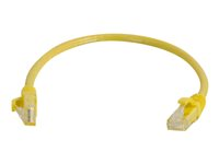 C2G Cat6 Booted Unshielded (UTP) Network Patch Cable - Patch-kabel - RJ-45 (hane) till RJ-45 (hane) - 3 m - UTP - CAT 6 - formpressad, hakfri, tvinnad - gul 83469