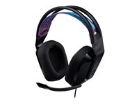 Logitech G G335 Wired Gaming Headset - Headset - fullstorlek - kabelansluten - 3,5 mm kontakt - svart - Discord-certifierad 981-000978