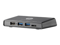 HP 3001pr USB 3.0 Port Replicator - Dockningsstation - USB - VGA, HDMI - 1GbE - Europa F3S42AA#ABB