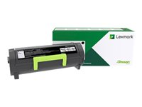 Lexmark 602X - Extra lång livslängd - svart - original - tonerkassett LCCP, LRP - för Lexmark MX510de, MX511de, MX511dhe, MX511dte, MX611de, MX611dhe, MX611dte 60F2X00