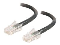 C2G Cat5e Non-Booted Unshielded (UTP) Network Patch Cable - Patch-kabel - RJ-45 (hane) till RJ-45 (hane) - 30 m - UTP - CAT 5e - tvinnad, enhetsstart - svart 83050