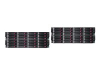 HPE StorageWorks P4500 G2 SAS Multi-Site SAN Solution - Hårddiskarray - 21.6 TB - 48 fack ( SAS ) - 48 x HDD 450 GB - DVD-ROM - iSCSI (extern) - kan monteras i rack - 8U AX697A