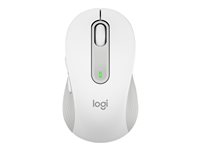 Logitech Signature M650 L - Mus - stor storlek - optisk - 5 knappar - trådlös - Bluetooth, 2.4 GHz - Logitech Logi Bolt USB-mottagare - offwhite 910-006238