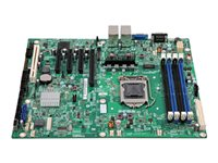 Intel Server Board S1200BTL - Moderkort - ATX - LGA1155-uttag - C204 Chipuppsättning - 2 x Gigabit LAN - inbyggda grafiken S1200BTLR