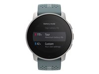 Suunto 9 Peak - Sportklocka med rem - silikon - mossgrå - handledsstorlek: 125-175 mm - Bluetooth - 62 g SS050524000