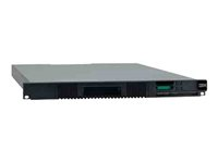 Lenovo TS2900 3572-S4H - Bandrobot - 7.2 TB / 14.4 TB - platser: 9 - LTO Ultrium (800 GB / 1.6 TB) - Ultrium 4 - SAS - kan monteras i rack - 1U - streckkodsläsare, kryptering - för BladeCenter HS20; HS21 XM; LS22; LS41; LS42; System x34XX; x35XX; x36XX; x3755; x3950 M2 3572S4R