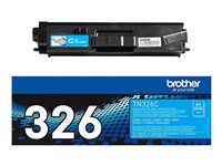 Brother TN326C - Cyan - original - tonerkassett - för Brother DCP-L8400, DCP-L8450, HL-L8250, HL-L8350, MFC-L8650, MFC-L8850 TN326C