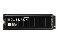 WD_BLACK SN8100 WDS200T1XHM-00CMT0 - SSD - krypterat - 2 TB - inbyggd - M.2 2280 - PCI Express 5.0 x4 (NVMe) - TCG Opal Encryption 2.02 - integrerad kylfläns WDS200T1XHM-00CMT0
