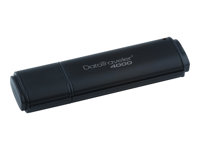 Kingston DataTraveler 4000 - USB flash-enhet - krypterat - 8 GB - USB 2.0 - FIPS 140-2 Level 2 - TAA-kompatibel DT4000/8GB