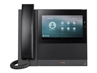 Poly CCX 600 OpenSIP - VoIP-telefon - SIP - 24 linjer - svart 82Z85AA