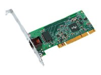 Intel PRO/1000 GT Desktop Adapter - Nätverksadapter - PCI / 66 MHz - Ethernet, Fast Ethernet, Gigabit Ethernet - 10Base-T, 100Base-TX, 1000Base-T PWLA8391GTBLK?KIT