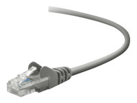 Belkin - Patch-kabel - RJ-45 (hane) till RJ-45 (hane) - 1 m - UTP - CAT 5e - hakfri, tvinnad - grå A3L791R01M-S