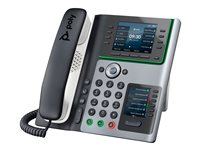 HP Poly Edge E400 - VoIP-telefon med nummerpresentation/samtal väntar - 3-riktad samtalsförmåg - SIP, SDP - svart 82M93AA