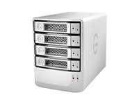 G-Technology G-SPEED eS - Hårddiskarray - 4 TB - 4 fack (SATA-300) - HDD 1 TB x 4 - SATA 3Gb/s (extern) 0G01869