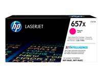 HP 657X - Lång livslängd - magenta - original - LaserJet - tonerkassett (CF473X) - för Color LaserJet Enterprise MFP M681; LaserJet Enterprise Flow MFP M681, MFP M682 CF473X