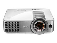 BenQ MS619ST - DLP-projektor - UHP - bärbar - 3D - 3000 lumen - SVGA (800 x 600) - 4:3 9H.J9T77.13E