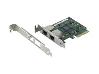 Fujitsu D3035 - Nätverksadapter - PCIe 2.0 x4 låg profil - Gigabit Ethernet x 2 - för PRIMERGY CX250 S2, CX270 S2, RX100 S8, RX200 S8, RX300 S8, RX350 S8, TX140 S2, TX300 S8 S26361-F3740-L501