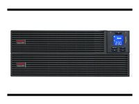 APC Easy UPS SRV - UPS (kan monteras i rack) - AC 230 V - 5000 Watt - 5000 VA - RS-232, USB - utgångskontakter: 1 - 4U - svart SRV5KRIRK