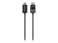 Belkin - HDMI-kabel - HDMI hane till HDMI hane - 3.7 m - svart AV10090EB12-APL