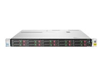 HPE StoreVirtual 4335 Hybrid Storage - Hårddiskarray - 7.5 TB - 10 fack ( SAS-2 ) - 7 x HDD 900 GB + 3 x SSD 400 GB - iSCSI (1 GbE), iSCSI (10 GbE) (extern) - kan monteras i rack - 1U F3J70A
