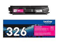 Brother TN326M - Magenta - original - tonerkassett - för Brother DCP-L8400, DCP-L8450, HL-L8250, HL-L8350, MFC-L8650, MFC-L8850 TN326M