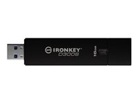 IronKey D300S - USB flash-enhet - krypterat - 16 GB - USB 3.1 Gen 1 - FIPS 140-2 Level 3 - TAA-kompatibel IKD300S/16GB