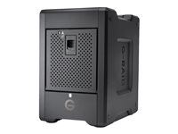 SanDisk Professional G-RAID SHUTTLE 4 - Hårddiskarray - 80 TB - 4 fack - HDD 20 TB x 4 - Thunderbolt 3, USB 3.1 Gen 2 (extern) SDPH34H-080T-MBAAB