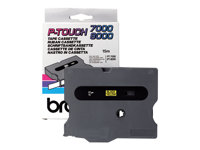 Brother TX631 - Svart på gult - Rulle (1,2 cm x 15 m) 1 kassett(er) bandlaminat - för P-Touch PT-30, PT-7000, PT-8000, PT-PC TX631