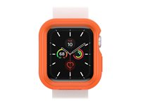 OtterBox EXO EDGE - Stötsskydd för smartwatch - polykarbonat, TPE - ljus solig orange - smal design - för Apple Watch (40 mm) 77-81216