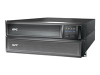 APC Smart-UPS X 1500 Rack/Tower LCD - UPS (kan monteras i rack) - AC 230 V - 1200 Watt - 1500 VA - Ethernet, RS-232, USB - utgångskontakter: 8 - 2U - svart - för P/N: AR106SH6, AR106V, AR106VI, AR109SH6, AR112SH6, AR3103, AR3103SP, AR3106, AR3106SP SMX1500RMI2UNC