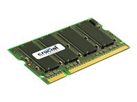 Crucial - DDR2 - modul - 512 MB - SO DIMM 200-pin - 667 MHz / PC2-5300 - CL5 - 1.8 V - ej buffrad - icke ECC CT6464AC667