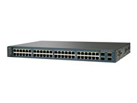 Cisco Catalyst 3750V2-48TS - Switch - L3 - Administrerad - 48 x 10/100 + 4 x SFP - rackmonterbar WS-C3750V2-48TS-S