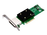 Broadcom HBA 9500-16e Tri-Mode - Kontrollerkort - 16 Kanal - SATA 6Gb/s / SAS 12Gb/s / PCIe 4.0 (NVMe) - PCIe 4.0 x8 05-50075-00