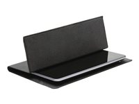 Kensington Folio Expert Universal Tablet Cover Stand - Skydd för surfplatta - svart K44407WW