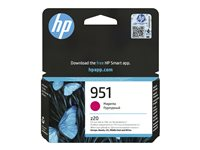 HP 951 - 8 ml - magenta - original - blister - bläckpatron - för Officejet Pro 251, 276, 8100, 8600, 8600 N911, 8610, 8615, 8616, 8620, 8625, 8630, 8640 CN051AE#301