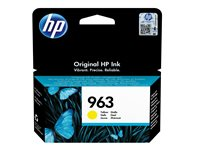 HP 963 - 10.7 ml - gul - original - bläckpatron - för Officejet Pro 9010, 9012, 9014, 9015, 9016, 9019, 9020, 9022, 9025 3JA25AE#301