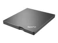 Lenovo ThinkPad UltraSlim USB DVD Burner - Diskenhet - DVD±RW (±R DL) / DVD-RAM - SuperSpeed USB 3.0 - extern - CRU 4XA0E97775