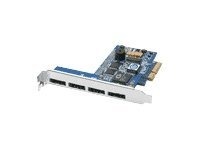 G-Technology G-SPEED eS RC - Kontrollerkort (RAID) - 4 Kanal - eSATA 3Gb/s - RAID 0, 1, 5, 10, JBOD - PCIe x4 0G00042