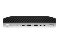 HP EliteDesk 800 G3 - mini-desktop - Core i5 7500T 2.7 GHz - vPro - 8 GB - SSD 256 GB 2LT43EA#ABD