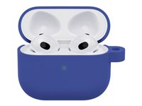 OtterBox - Fodral för trådlösa hörlurar - polykarbonat, syntetiskt gummi - blueberry tarte - för Apple AirPods (3:e generationen) 77-90311